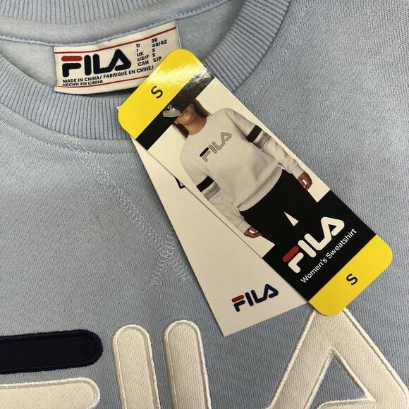 NWT Fila Women’s Natalie Sweatshirt Size Small - JL367 - Picture 3 of 7